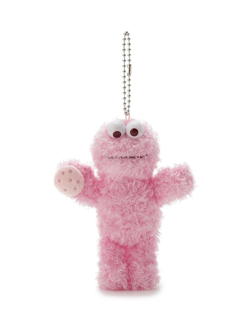 Street Cookie Monster Pink Plush Charm SSMULG263009 Unisex Adult PNK Free Size [Sesame Market] розовый