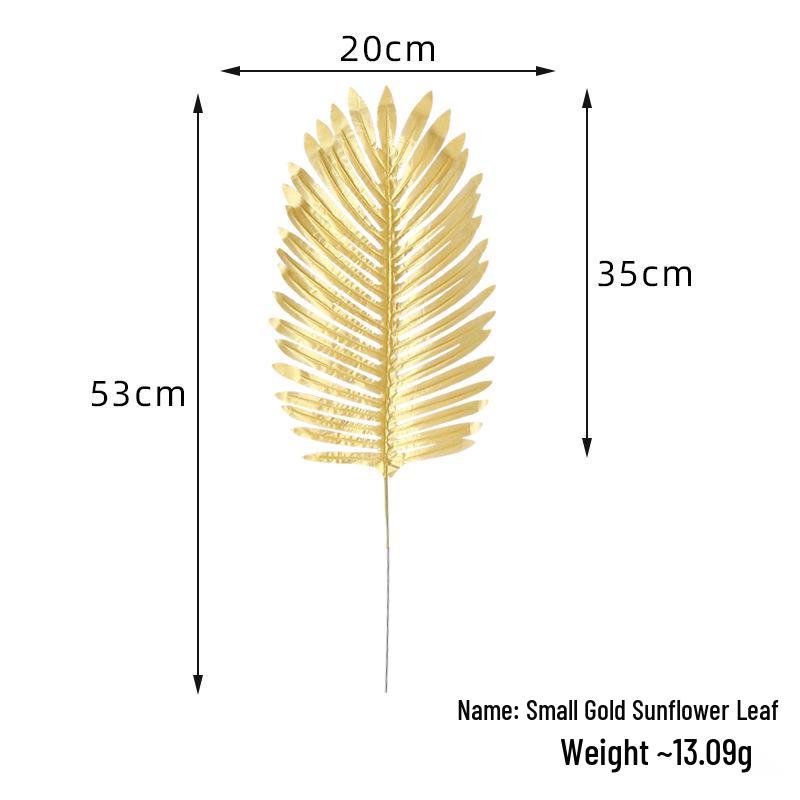 Goldener Monstera-Blatt-Ballon für Hochzeitsdekoration