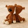 Herr. Bohnen-Teddybär Plüschtier - Niedliches Weiches Kuscheltier 30-110cm Heim-Sofadekor Schlafbegleiter Ideales Geburtstagsgeschenk für Erwachsene