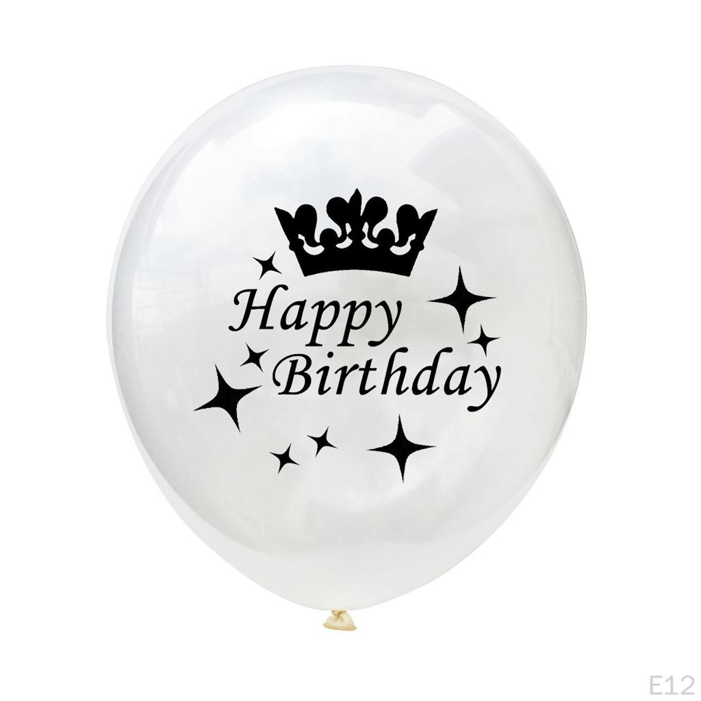 15pcs Set Happy Birthday Latex Balloon Decor