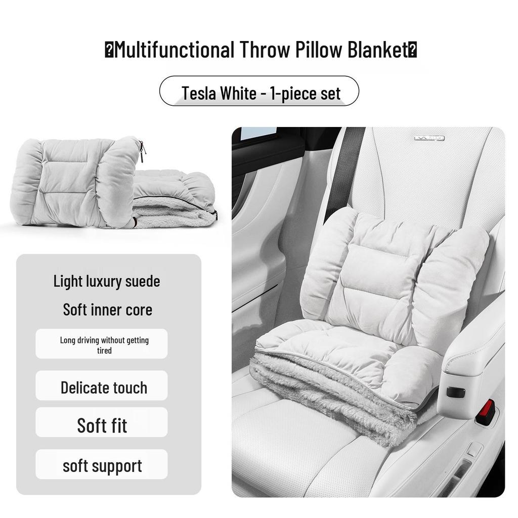 Honda Accessories: Flannel Headrests, Lumbar Supports, Neck Pillows for CRV, Fit, 11th Gen Civic, and Accord.