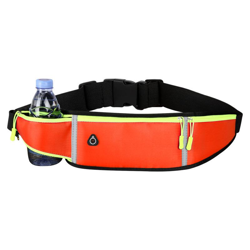 Waterproof Multi-Functional Running Waist Pack with Phone and Water Bottle Compartments