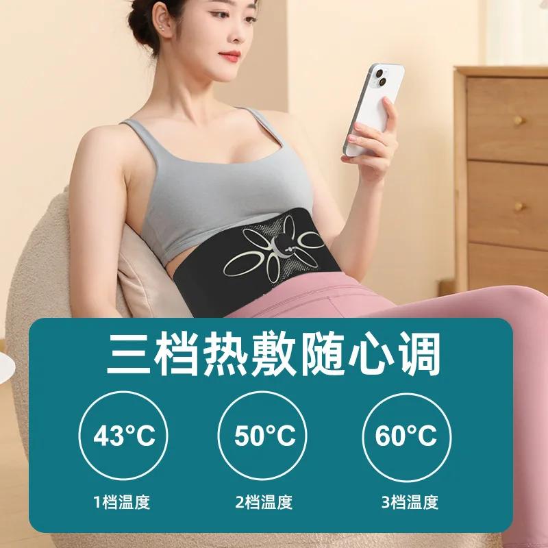 HOT SALE EMS Pulse Massage Belt Double Sweating Fat Burning Fat Slamming Belt Waist Massage Instrument