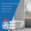 12pcs Oxygen Bleach Toilet Tablets Effervescent Power for Stains Limescale Fresh Scent Deodorizer Non Chlorine Formula Drop Flus
