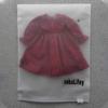 Rakulifey Blythe Doll Dress, One-Piece Dress, Compatible with Obitsu 24 Dolls, 3 Colors (Wine)