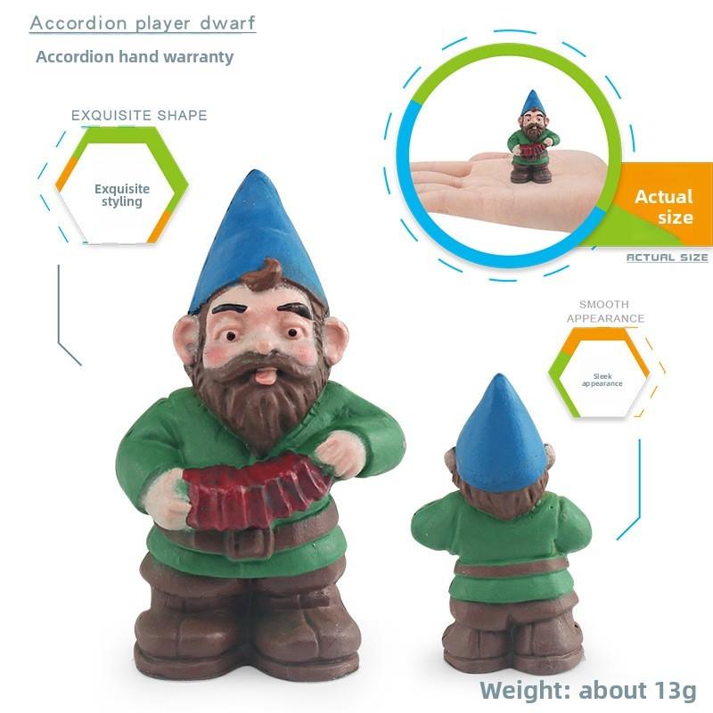 Dwarves Christmas Simulated Elves Family Character Models Micro Landscape Decor