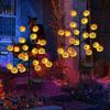 Garden Halloween Pumpkin Illumination Set of Automatic Stylish Lighting Decorative Haunted Creating Decorative Lights Solar-Powered Lights, Outdoor,