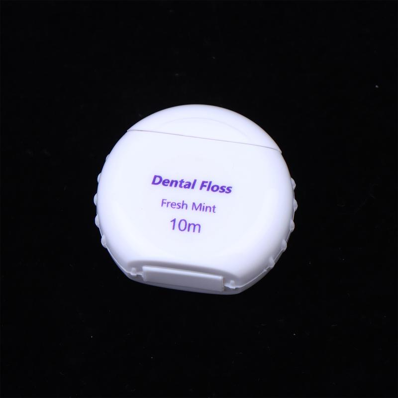 

Dental Floss Roll Mint 5Pcs Set Oral Hygiene Removes Plaque Freshens Breath Perfect For Travel Home 5Pcs білий