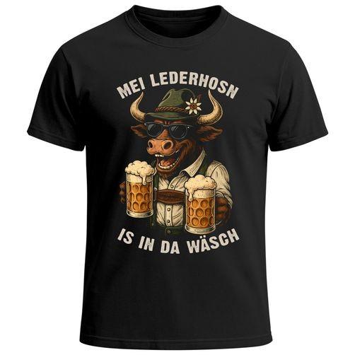 Men's Oktoberfest T-Shirt - Mei Lederhosen Is In Da Wash - Replacement-