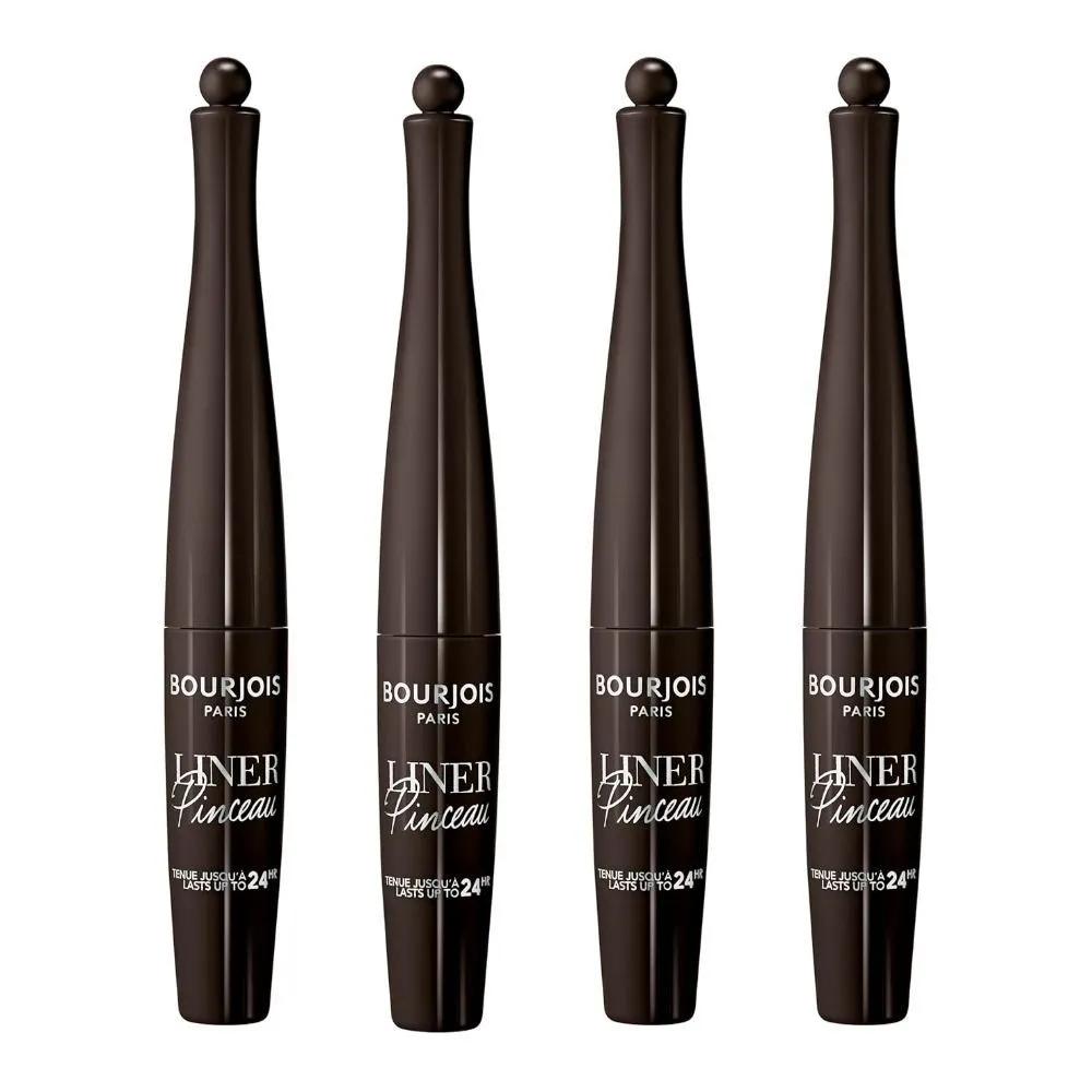 Bourjois Brush Eyeliner Pinsaw Liquid 02 Impressionist Brown (4 pieces)