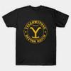 Yellowstone Dutton Ranch T Shirt TV Shows Tshirts Cool Western Cowboy Graphic Tshirt Men Shirt Ropa Hombre Camisetas
