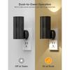Night Light Plug Into Wall, 2 Pack Dimmable LED Night Lights with Dusk To Dawn Sensor, 3000K Warm White, Modern Plug In Nightlight for Bathroom,