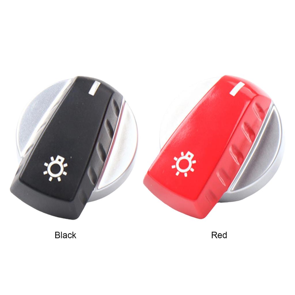 Replacement Headlight Switch Knob Headlight Lamp Switch Rotary Knob Button Cap for BMW 5 Series E60 E61 X5 E70 X6 E71 E72 Z4 E89