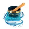 Chakra Meditation Tibetan Buddhism Yoga Healing Relaxation Low Frequency Sound Deep into Body Core Blue New Singing Bowl