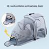 Portable Cat Backpack: Expandable, Large Capacity, and Foldable for Pets