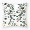 Pillowcase Classic Retro Green Plant Sofa Decoration Pillowcase Nordic Home Waist Cushion Pillowcase