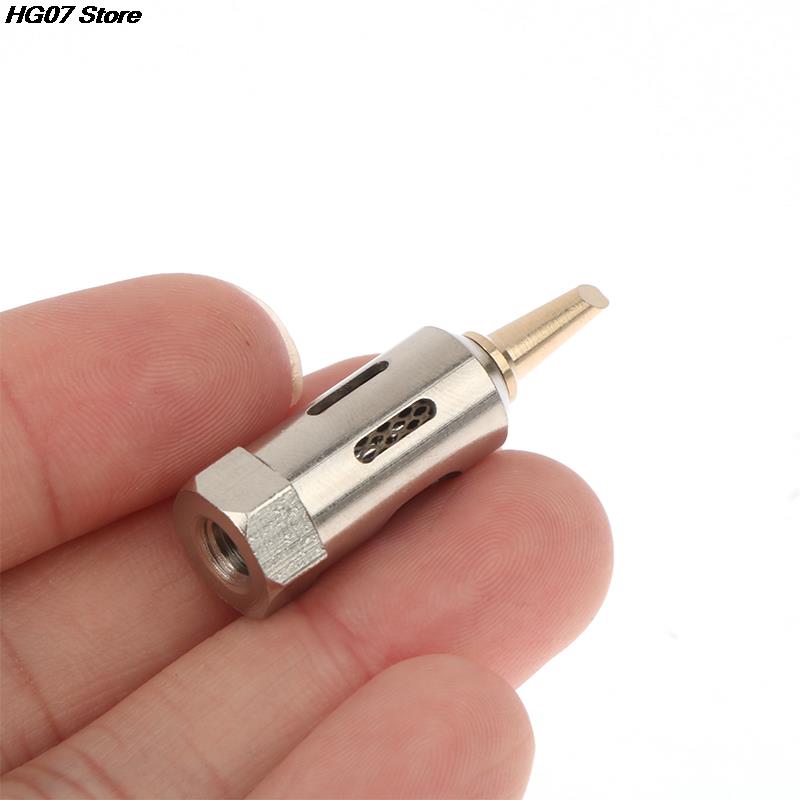 High Quality 5/6pcs Butane Gas Soldering Iron Kit Welding Kit Torch Pen Tool Copper+Iron Gas Welding Kit Gas Soldering Iron Head
