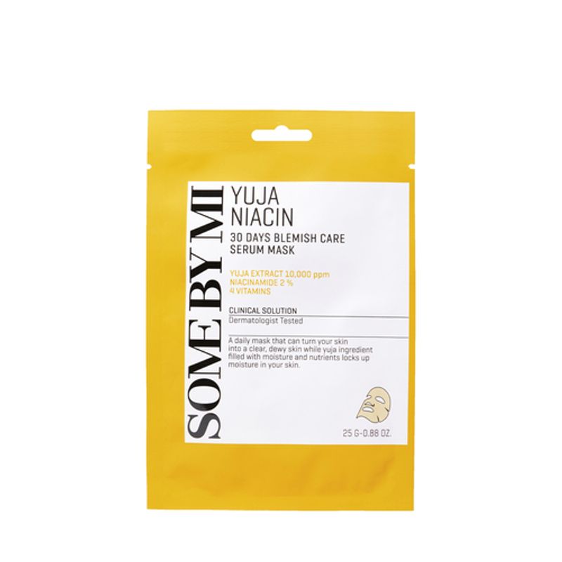 

[SOME BY MI] *renewal* Yuja Niacin 30 Days Blemish Care Serum Mask (1ea)