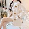 Lamb Coat for Small People, Short Autumn and Winter Korean Style Loose Lamb Velvet All-match Fragrant Top