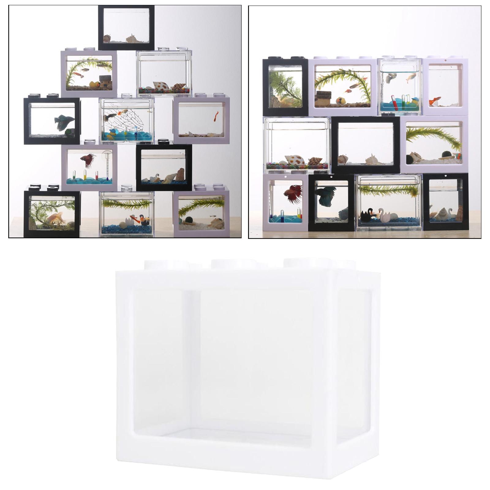 

Aquarium Fish Tank, Building Blocks Superimposed Desktop Aquarium