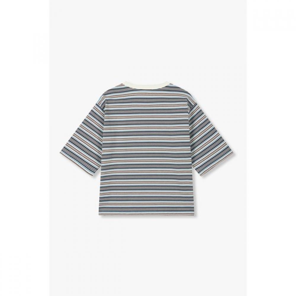 STudio Tomboy STripe ShorT Sleeve T shirT  9176322976cT 