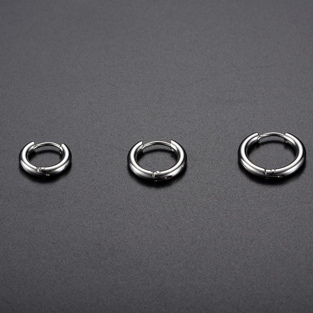 

Нейтральные и безразличные японские и корейские серьги из титановой стали, модные мужские серьги-клипсы в корейском стиле