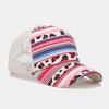 Cappellino da Baseball Estivo da Donna con Rete Traspirante in Poliestere per Protezione Solare Viaggi all'Aperto