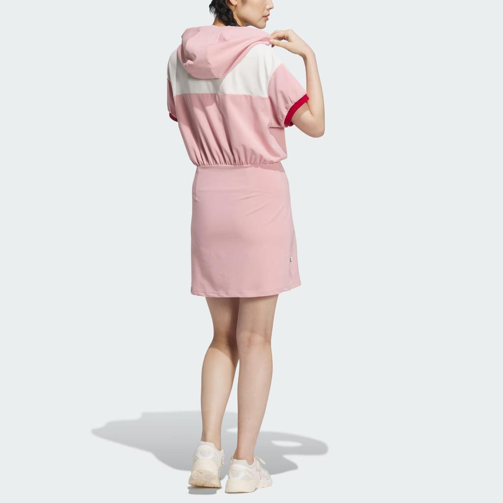 Adidas x Disney Collaboration DISNEY HDL DRESS Short Sleeved Dress Women's Miracle Purple Pink JP1437
