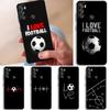 Case for Motorola Moto G51 G73 Edge 20 Pro 30 Lite G22 Edge40 G71 G32 G60s G53 G30 G50 G52 Phone Cover Football Creative