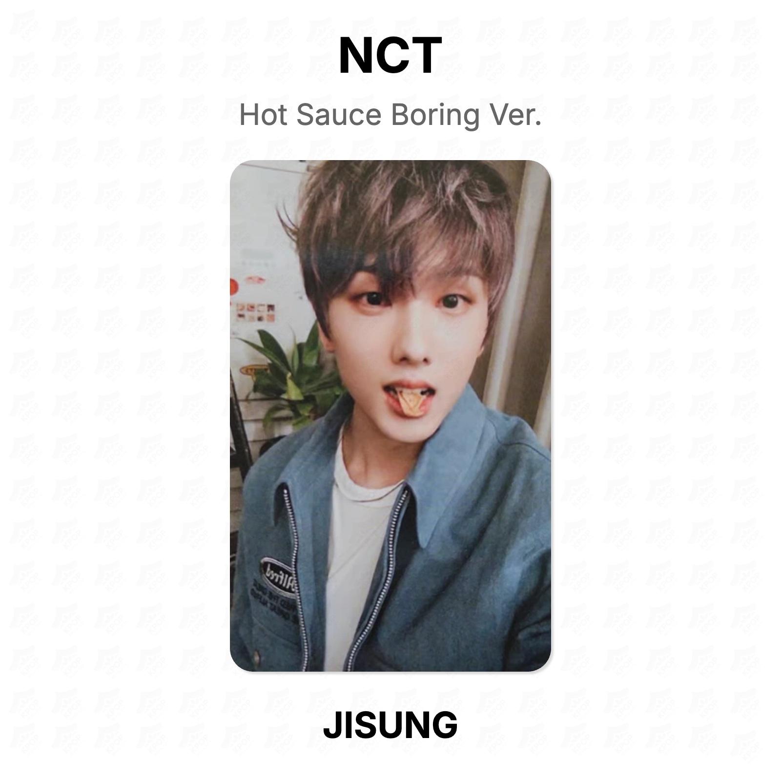 NCT Острый соус Скучная версия. Официальная фотокарта JISUNG