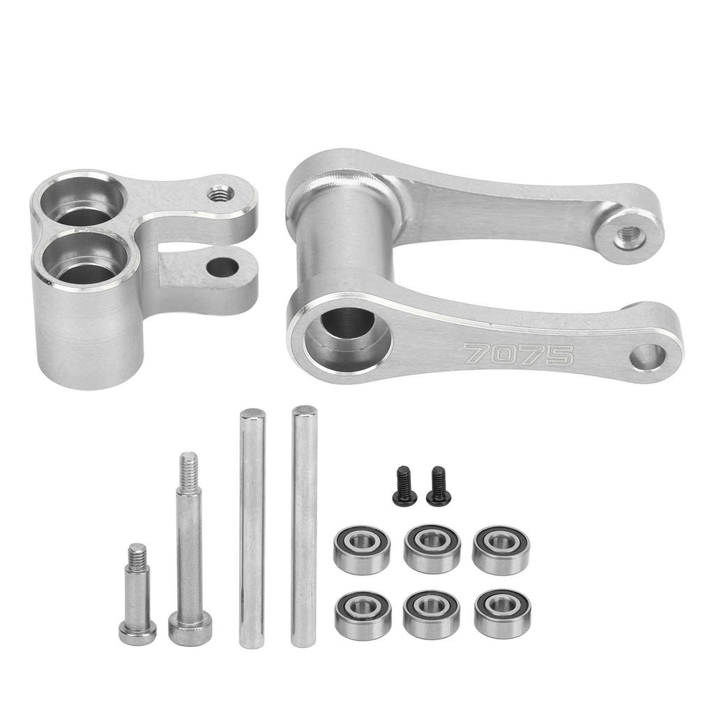 Motorcycle Knuckle Pull Rod Aluminium Alloy High Strength Rear Knuckle Pull Rod Upgraded Parts for LOSI 1 4 Promoto MX