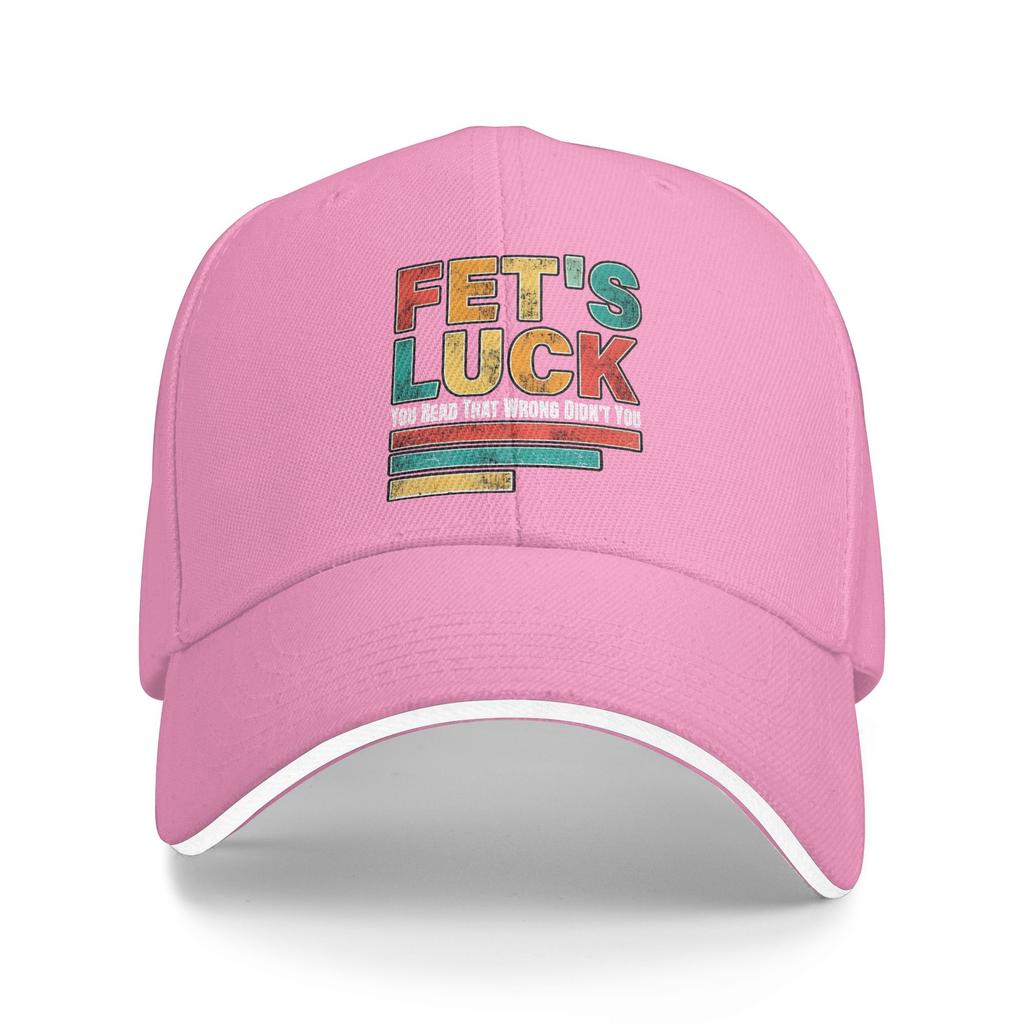 Fets Luck You Read That Wrong Didnt you Sun Baseball Cap Summer y2k Cool Hip Hop Hats For Male Outdoor Gym Baseball Caps