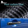 Real Hard Carbon Fiber Cover For Subaru BRZ Toyota 86 2013-2025 2025 2025 2025 Door Handle Sticker Protector Handle Decor Trim