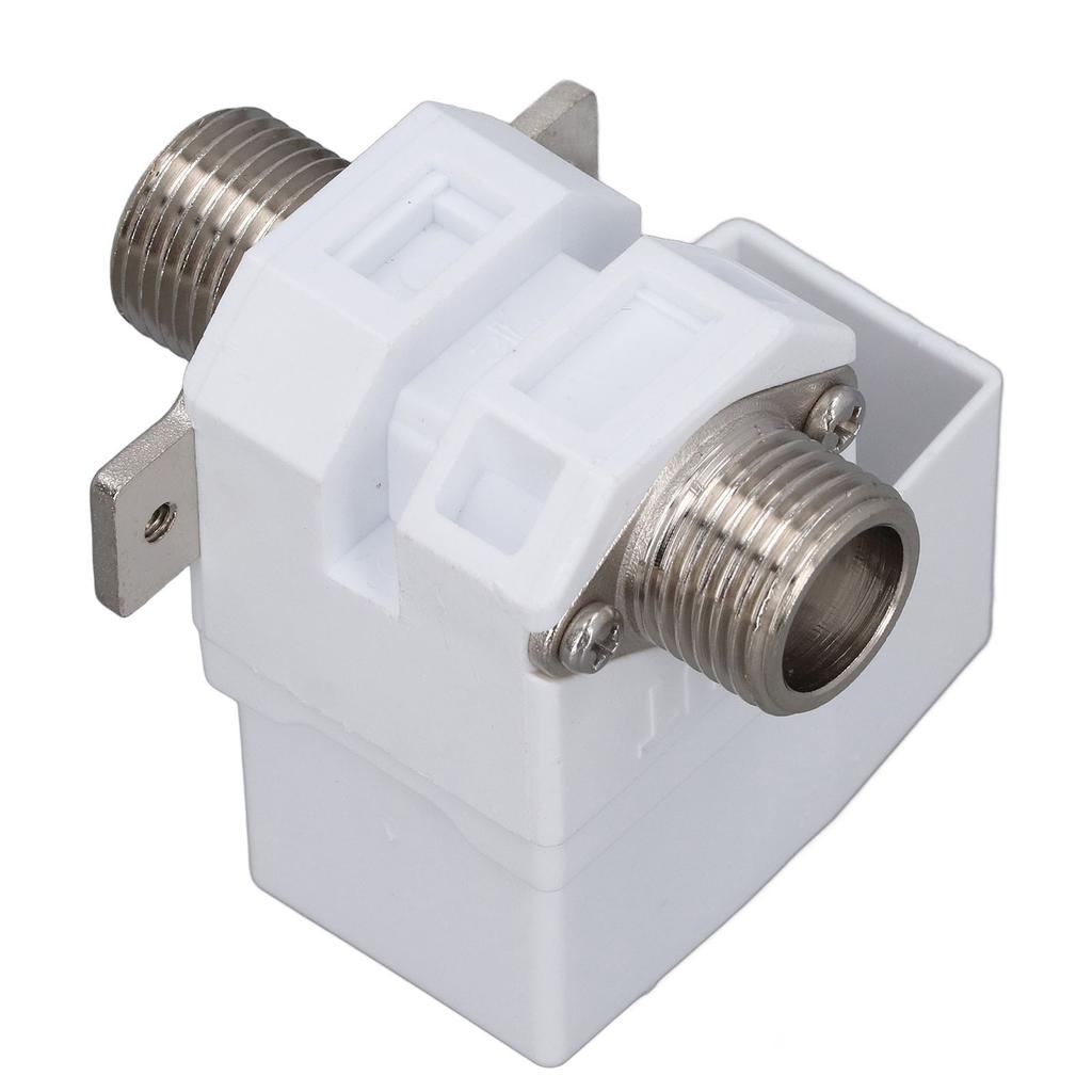 Wasser Elektrisches Magnetventil 1/2 Zoll Gewindeanschluss Kupfer Wassereinlass Magnetventil DC12V