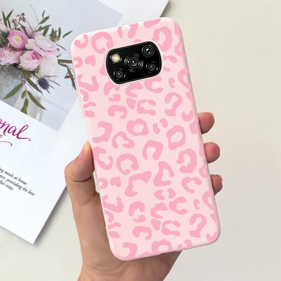 Pro Xiaomi Poco X3 Pro Pouzdro Poco X3 NFC Kryt Květina Roztomilý Kočka Malba Nárazník Skořápka Na PocoX3 X3Pro x3nfc Měkký Luxusní Silikon