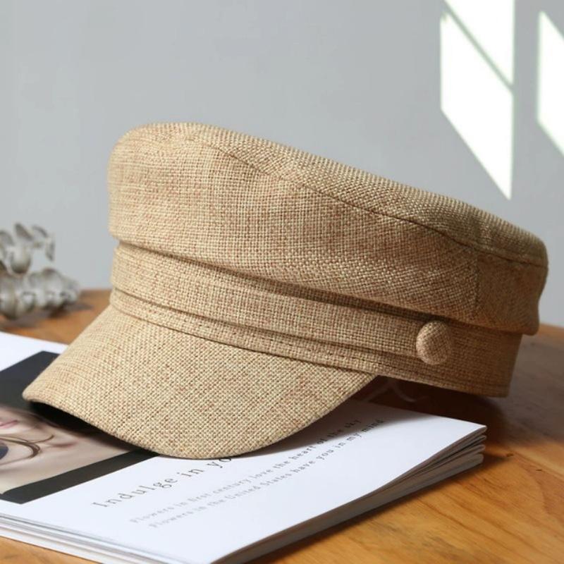 Newsboy Brand Latest Fresh School Old Vintage Octagonal Casual Fashionable Trendy Hat Navy Cap Female Summer Spring Women'S For Berets Hats Kepi