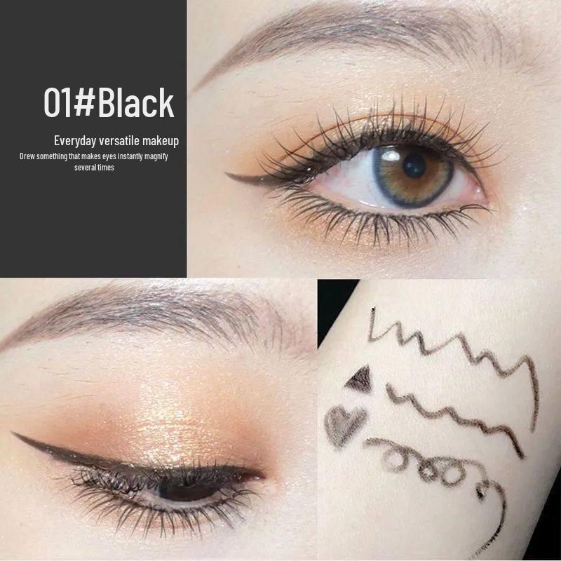Aimei Diary Waterproof Smudge-Proof Eyeliner: Ultra-Fine, Quick-Drying, Long-Lasting Precision Pen