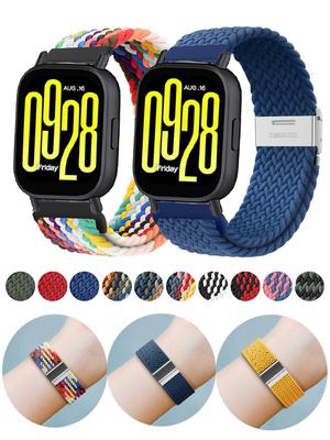 22mm Watch Strap For Redmi Watch 5 Active/5 Lite Band Smartwatch Braided Solo Loop Bracelet Correa Xiaomi Redmi Watch5 Active