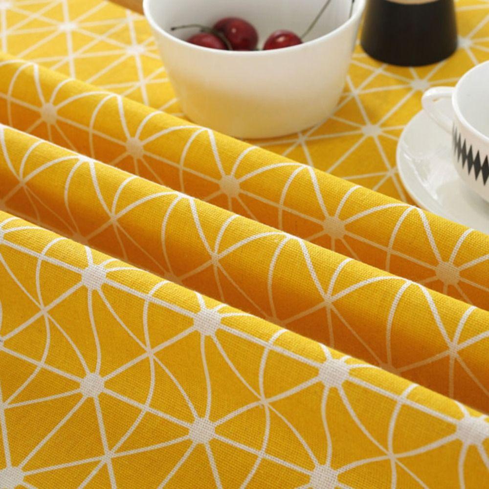 Soft Table Cover Thicker Table Decor Cloth INS Style Round Tablecloth  Table Decorations