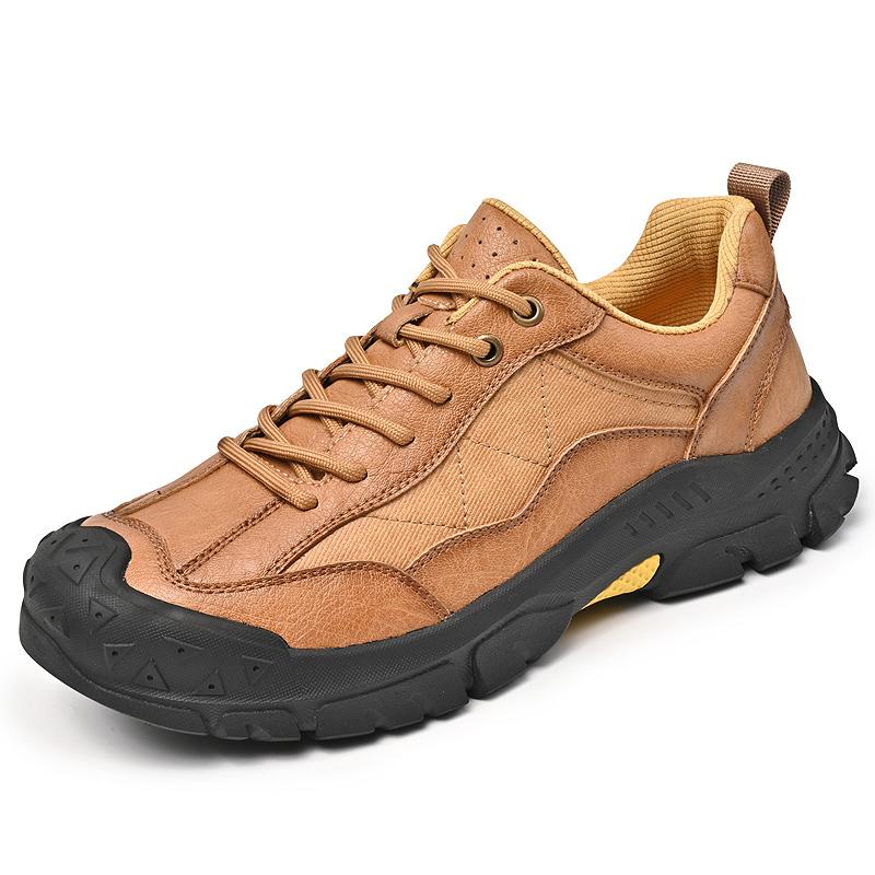 Brand Men Casual Leather Sneake High Quality Classic Outdoor Lace-up Low-top Walking Shoe Luxury Designer Flat Driving Shoes New
