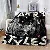 Harry Styles Inspired Soft Flannel Throw Blanket for Bed Sofa Leisure Nap  Perfect Gift for Fans  Home Decor