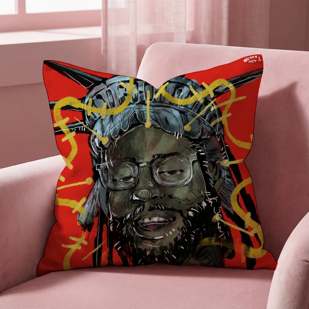 

C-Chief Keef SINGER Cushion Cover Multi-Scene Pillow Cover for Home & Car - Reversible, Soft & Durable for Daily Use 30cmx30cm