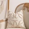 Ins Style Home Sofa High-End Pillow Cover Knitted Tassel Lamp Luxury Simple Hotel Bedside Pillow Cover Pillowcase