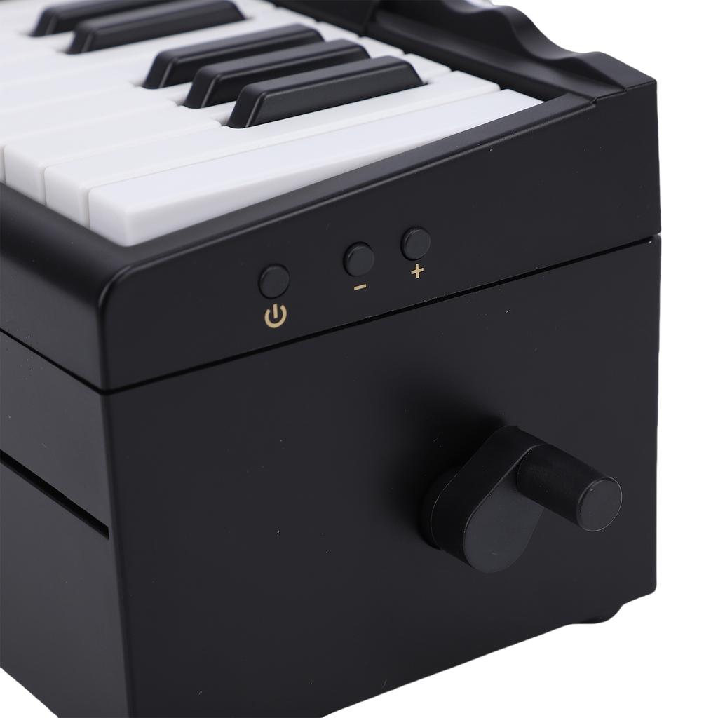 25 Key BT Playable Piano Calendar Electronic Keyboard with 52 World Famous Songs 8 Instrument Modes LED Lights