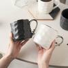 Nordic Style Black Ceramic Cup Home Coffee Mug Gift High Sense of High Value