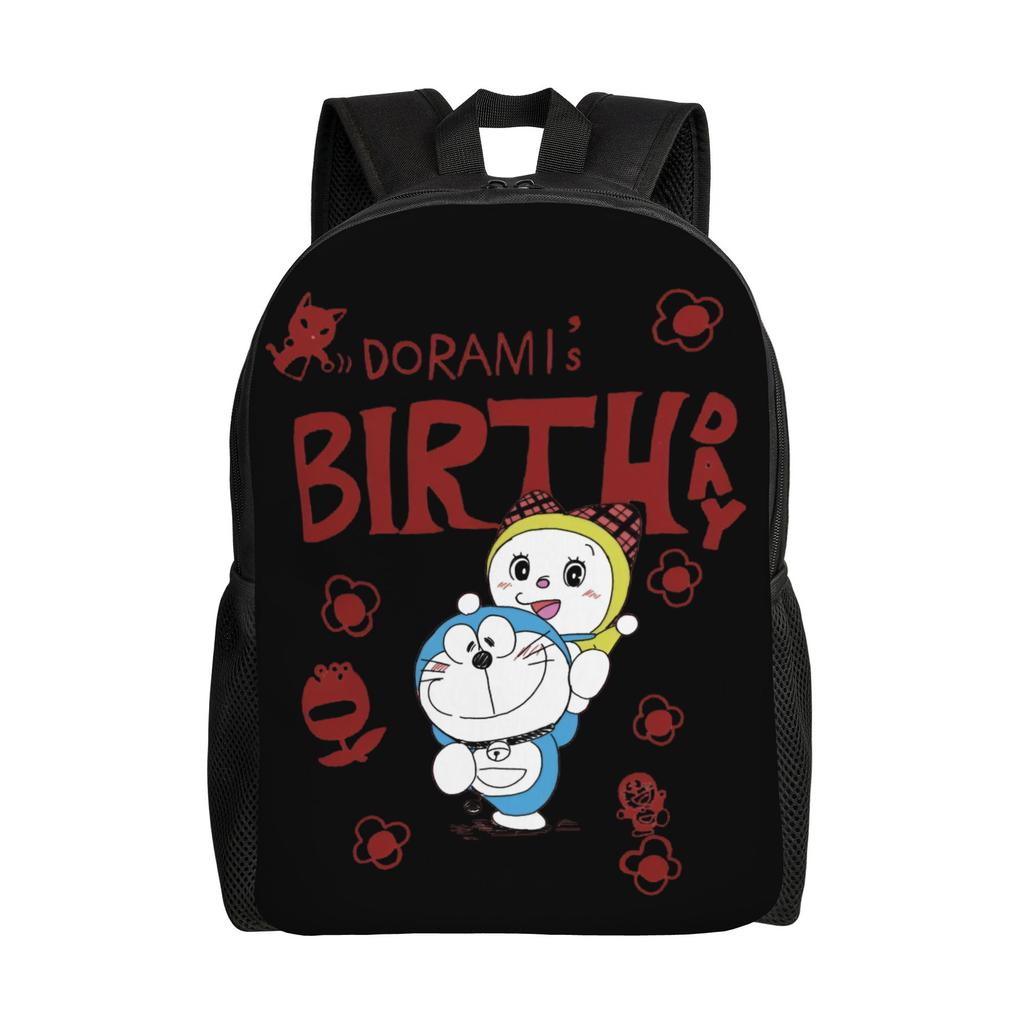 D-Doraemones Backpack for Men Women School College Students Bookbag Fits 15 Inch Laptop Manga Bags