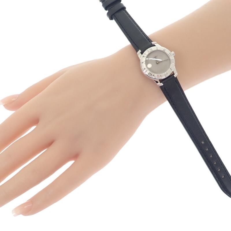 TIFFANY&Co.  Uhren grau Silber925 Damen graues Zifferblatt