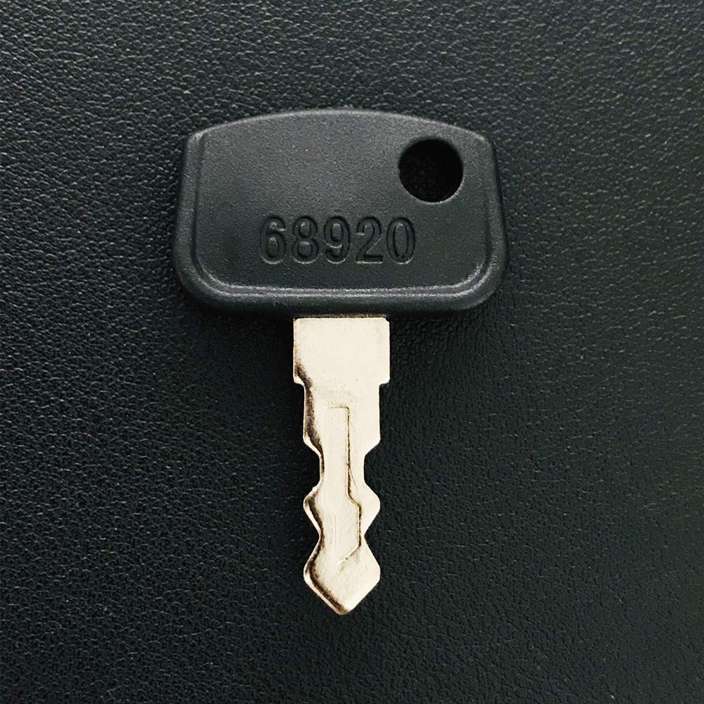 QTMY 2er-Pack Schlüssel PL501-68920 Kubota B26 Kubota RTV 900 Schlüssel Kubota RTV UTV