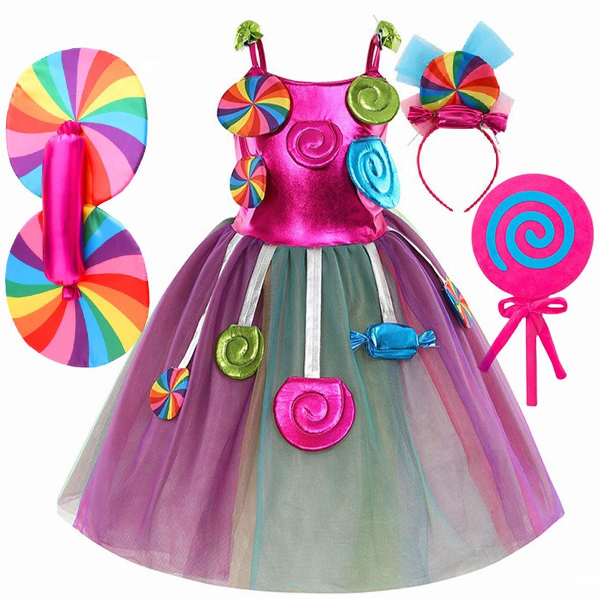 New Sweet Lollipop Candy Girl Dress