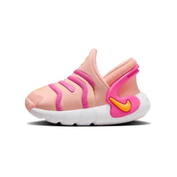 Nike Dynamo Go 2 TD Arctic Orange University Gold Baby Sneakers Pinksicle White FD0554-800
